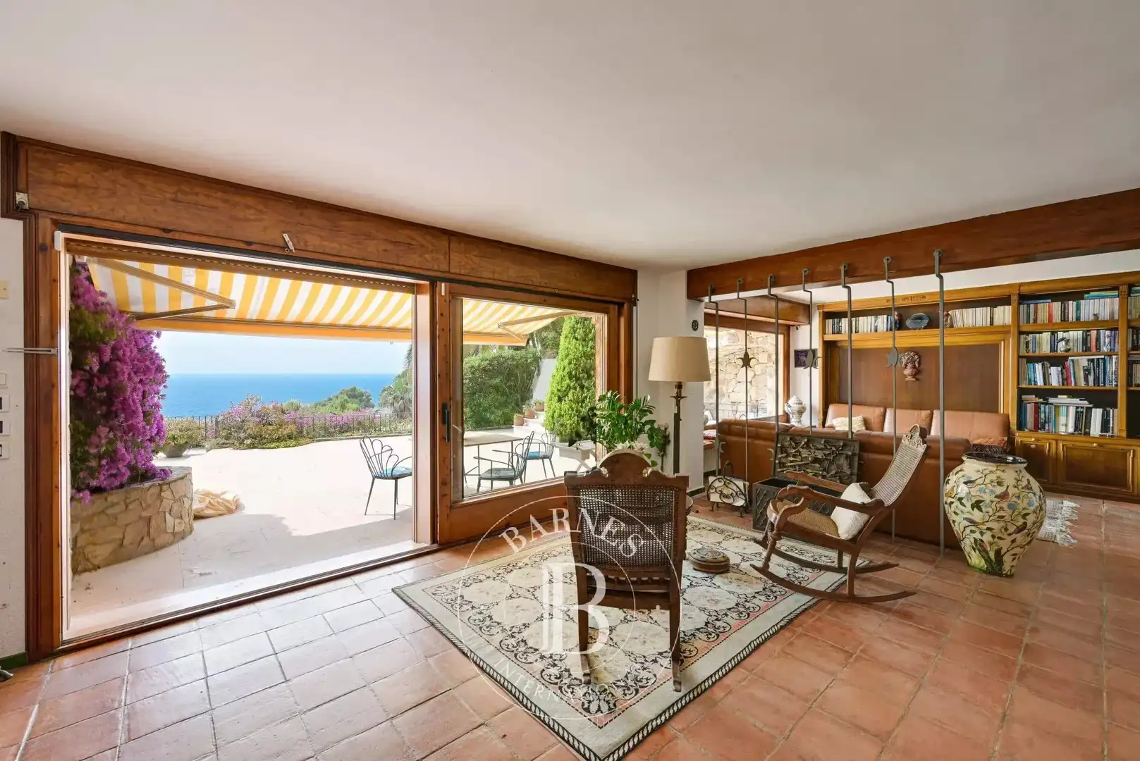 Sala d'estar de Casa o xalet en venda en Lloret de Mar amb Aire condicionat, Calefacció i Jardí privat