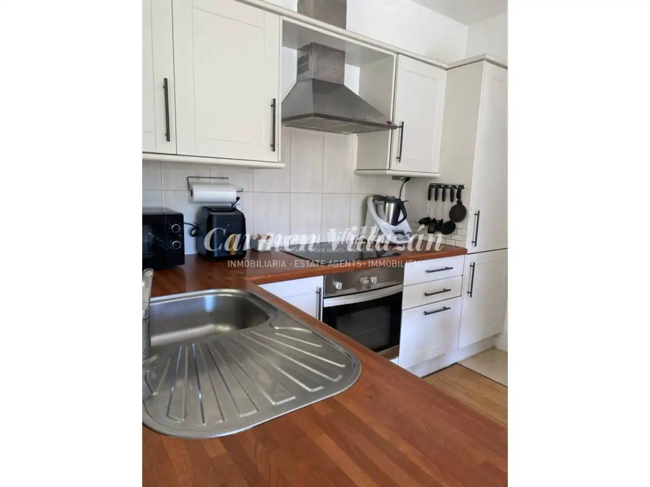 Cocina de Apartamento en venta en Pájara con Jardín privado, Terraza y Piscina comunitaria