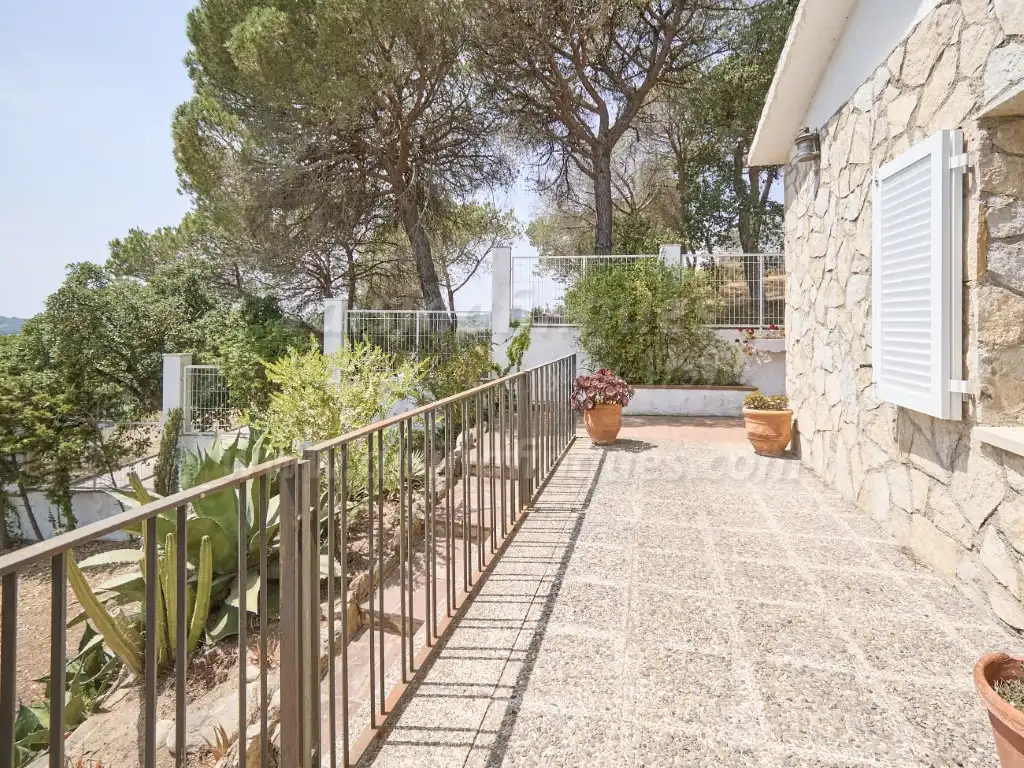 Exterior view of Houses for sale in Lloret de Mar  with Private garden, Terrace and Balcony