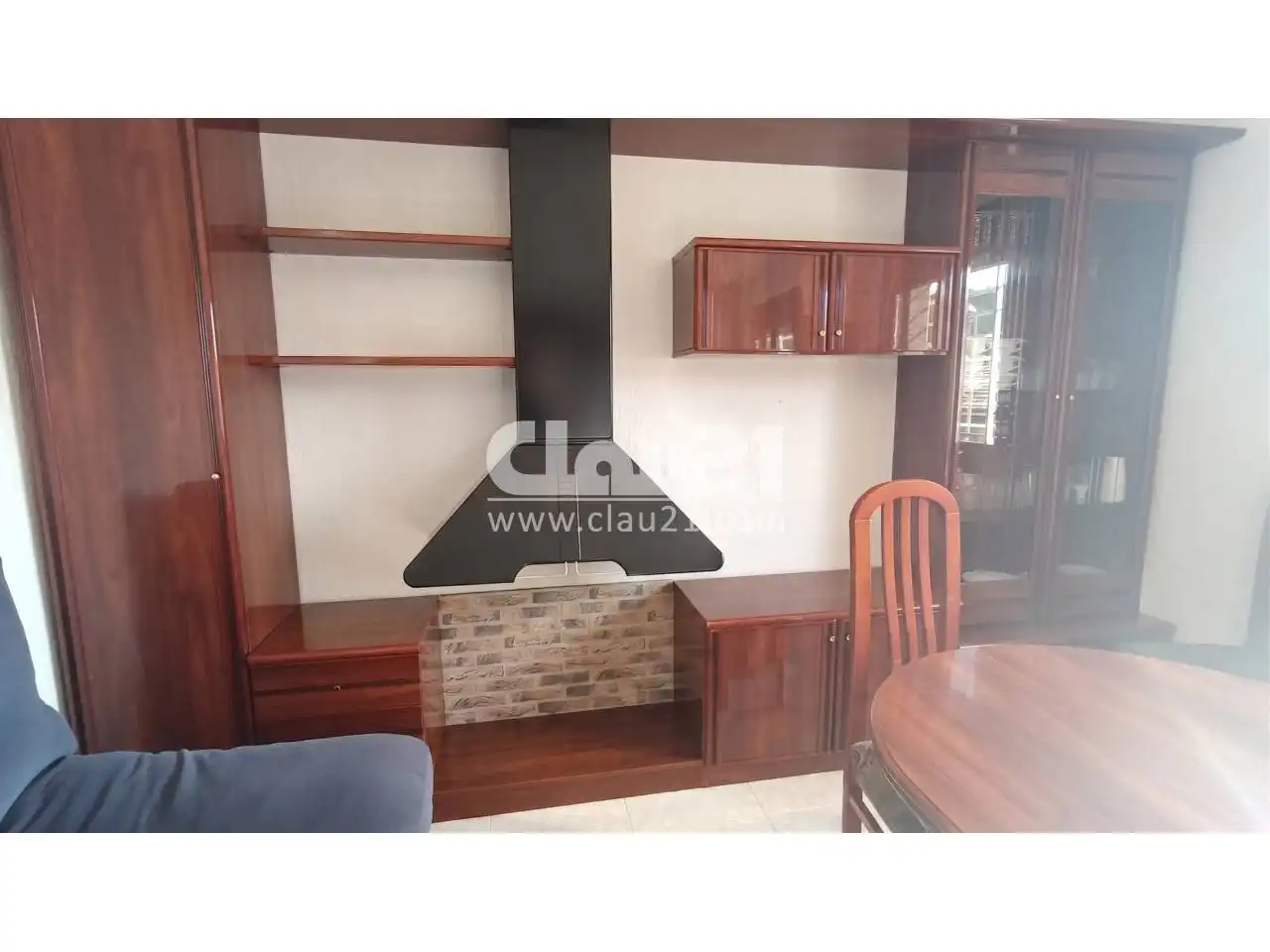 Living room of Flat for sale in Cercs  with Heating, Furnished and Balcony