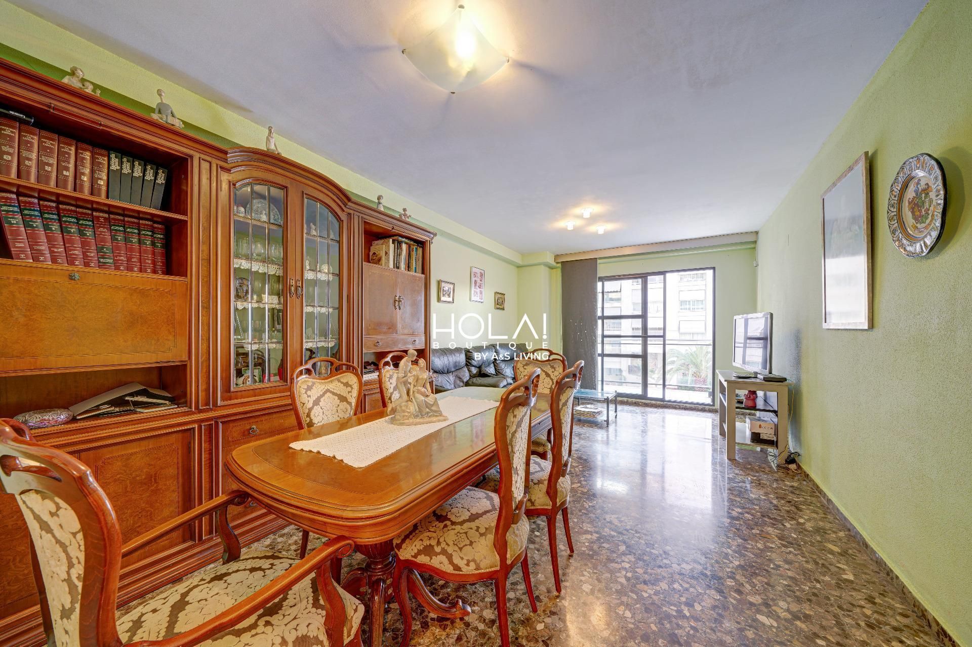 Dining room of Flat for sale in Paterna  with Air Conditioner, Heating and Private garden