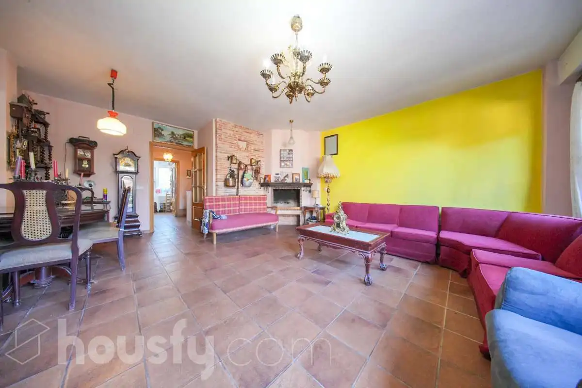 Sala d'estar de Casa o xalet en venda en Moncloa - Aravaca
