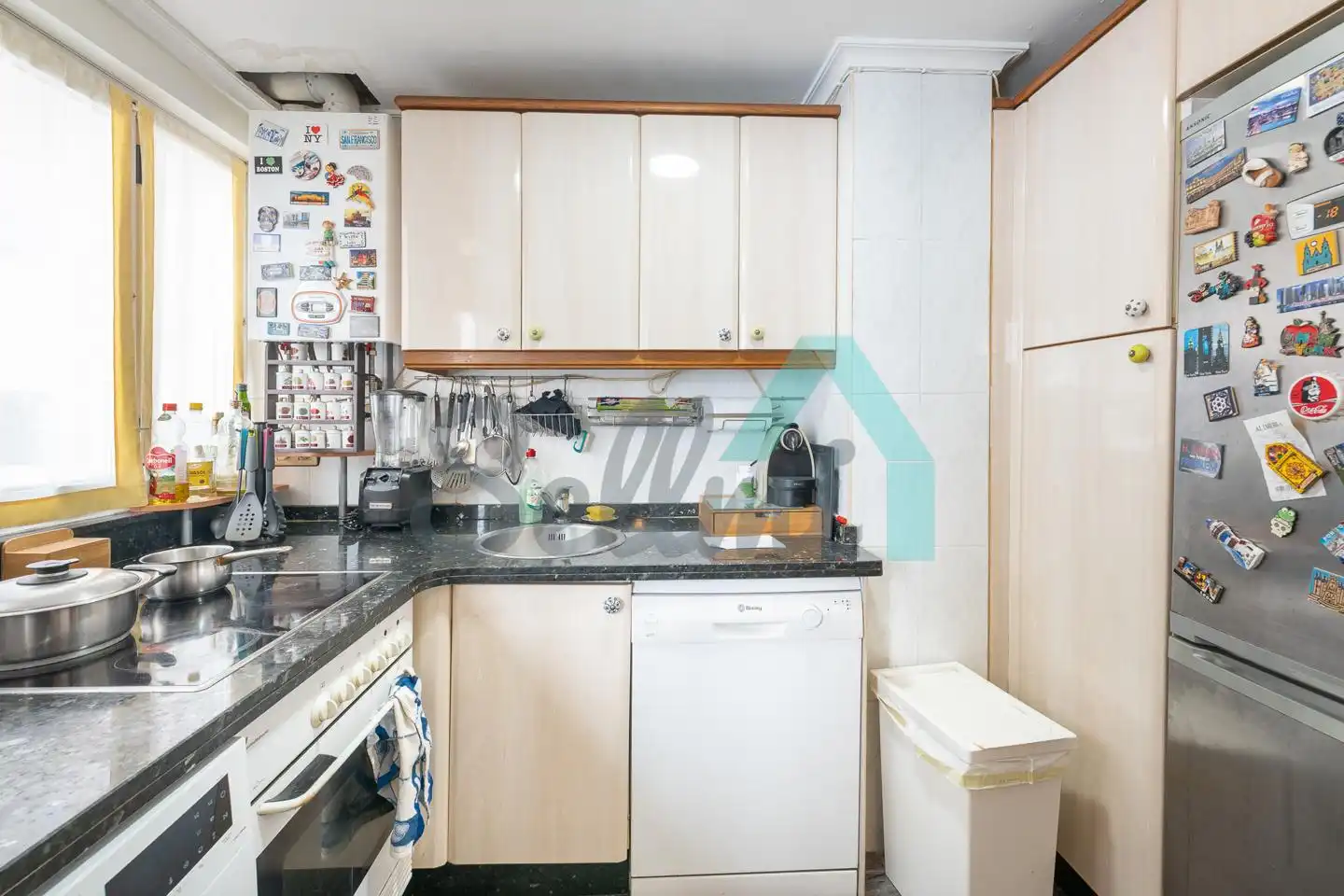 Cocina de Piso en venta en Gijón  con Calefacción, Parquet y Trastero