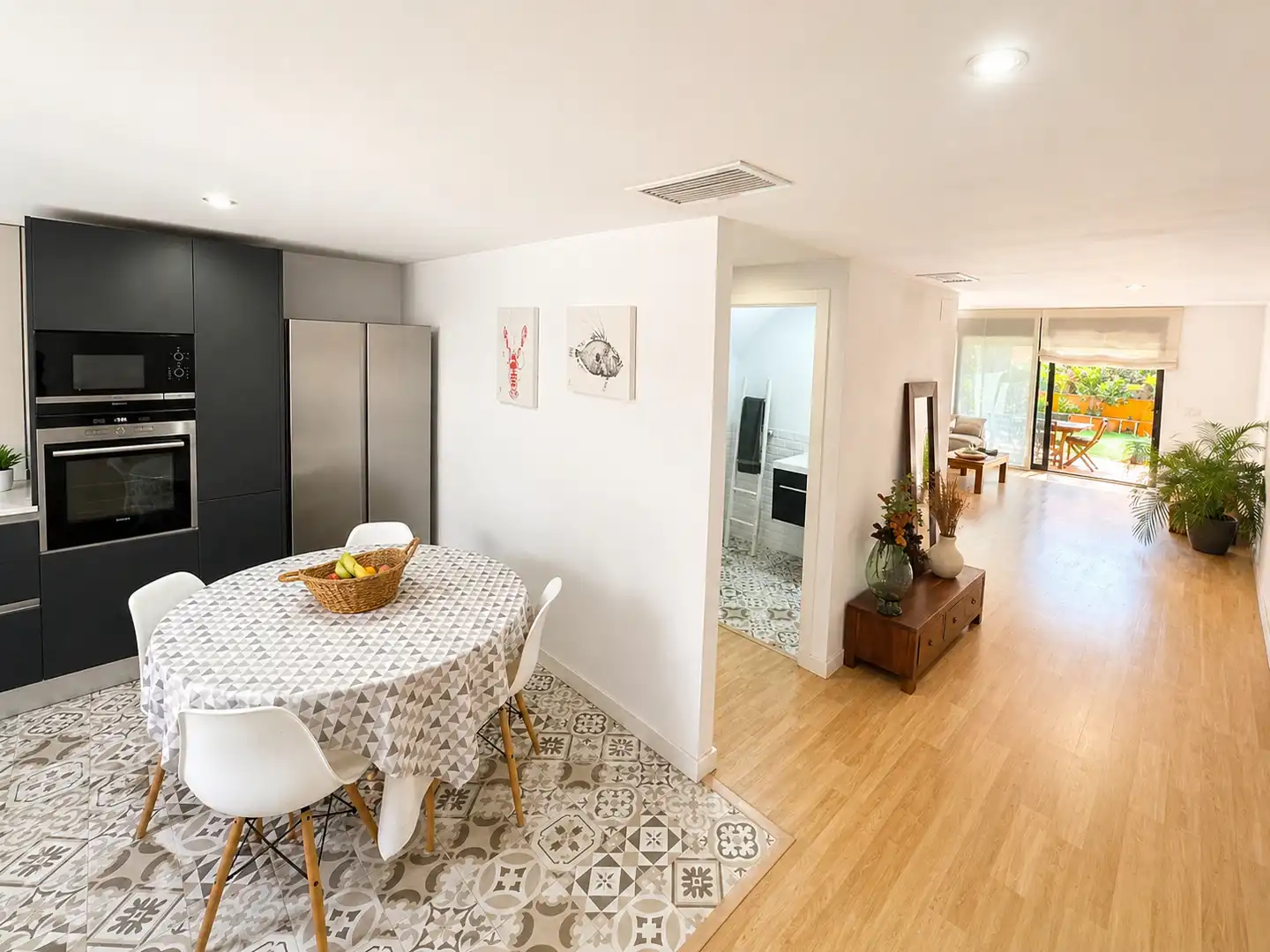 Dining room of Detached homes for sale in Castellar del Vallès  with Air Conditioner, Heating and Parquet flooring