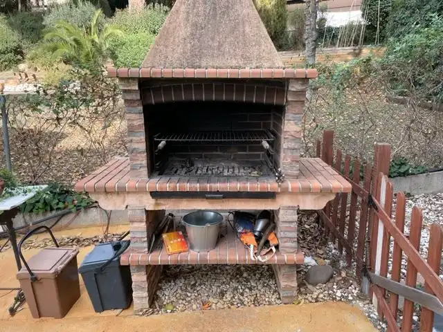 Garten von Wohnung zur Miete in La Garriga mit Klimaanlage, Heizung und Terrasse