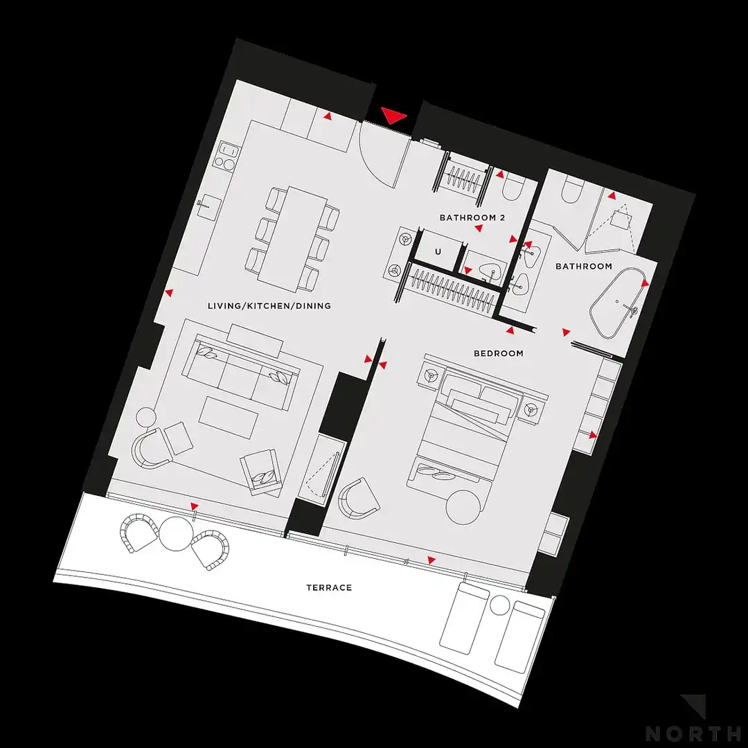 Apartament en venda en Barcelona amb Aire condicionat, Terrassa i Traster