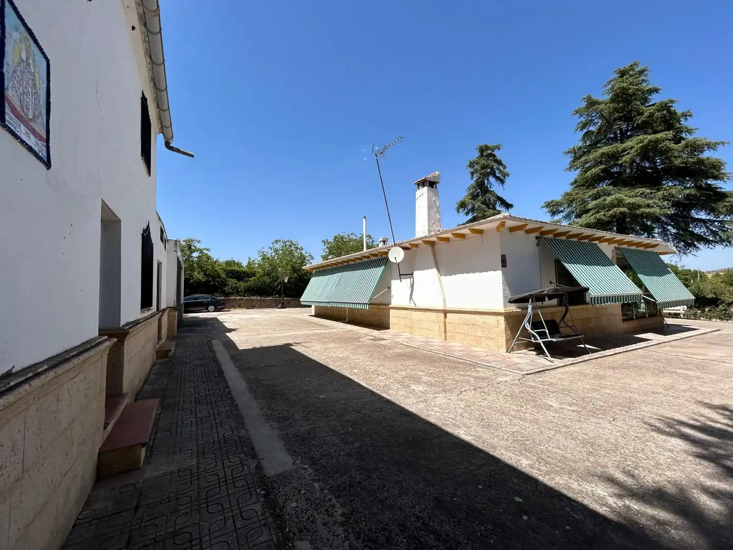 Exterior view of Houses for sale in Alcolea de Calatrava  with Air Conditioner, Heating and Terrace