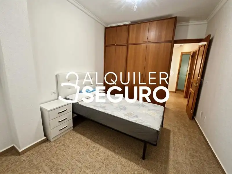 Schlafzimmer von Wohnung zur Miete in Castellgalí mit Klimaanlage und Möbliert