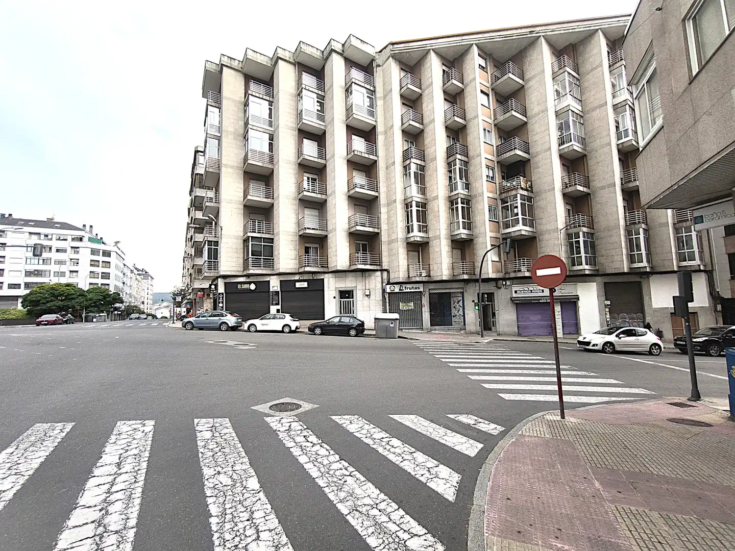 Exterior view of Flat for sale in Ourense Capital   with Heating, Storage room and Furnished