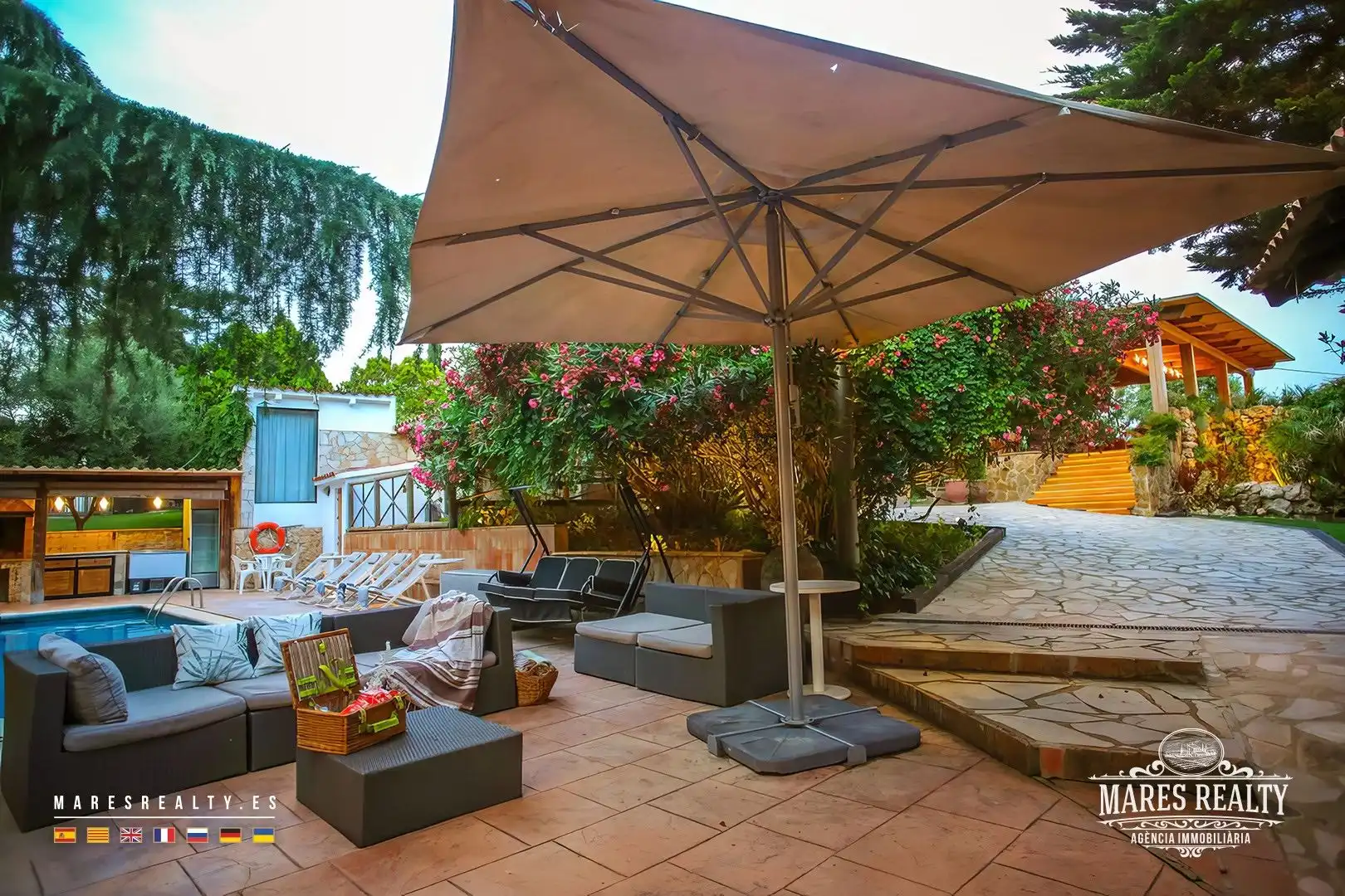 Terrasse von Country house zum Verkauf in Vidreres mit Heizung, Privatgarten und Abstellraum