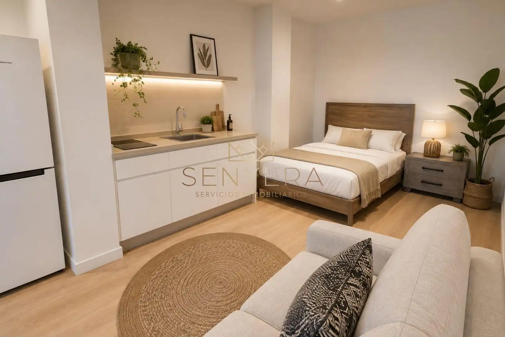 Bedroom of Flat for sale in Valencia  with Air Conditioner and Terrace
