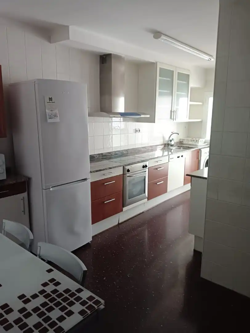Cocina de Piso de alquiler en Lleida con Aire acondicionado, Amueblado y Lavadora