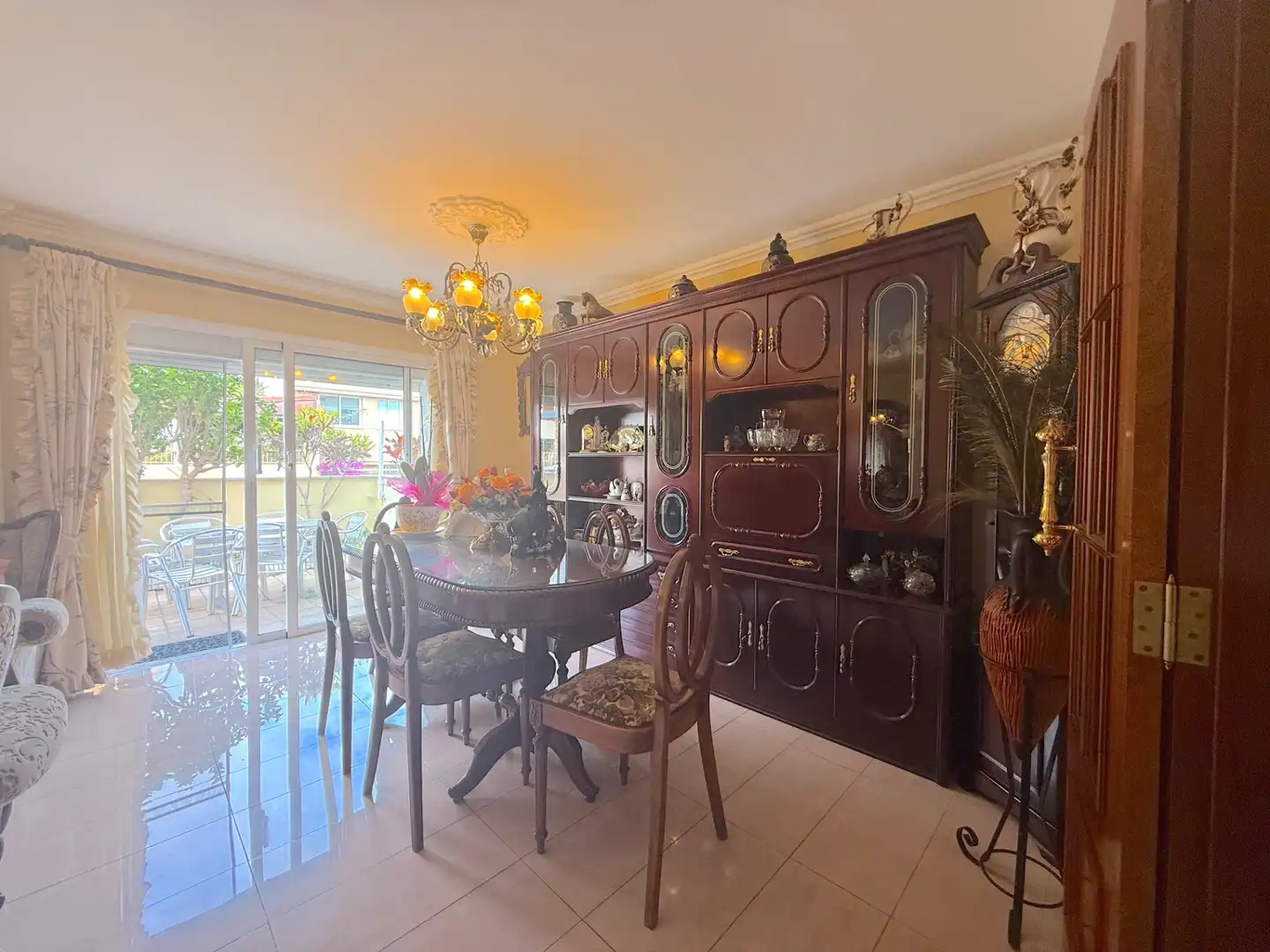 Comedor de Piso en venta en San Cristóbal de la Laguna con Jardín privado, Terraza y Trastero