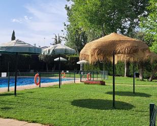 Swimming pool of Single-family semi-detached for sale in Mairena del Aljarafe  with Heating, Alarm and Community pool
