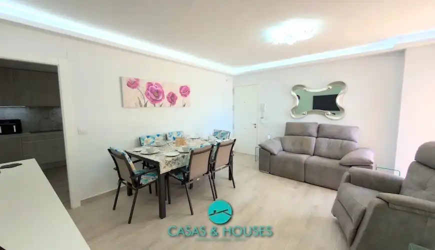 Dining room of Apartments for sale in La Manga del Mar Menor  with Air Conditioner, Heating and Terrace