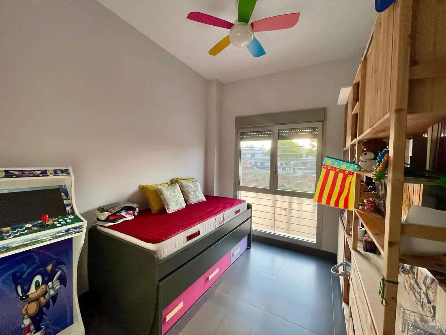 Bedroom of Houses for sale in Mutxamel  with Air Conditioner, Private garden and Storage room