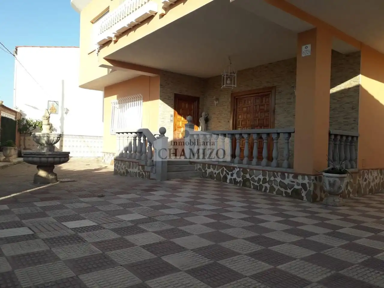 Terraza de Casa o chalet en venta en Villar de Rena con Aire acondicionado, Calefacción y Jardín privado
