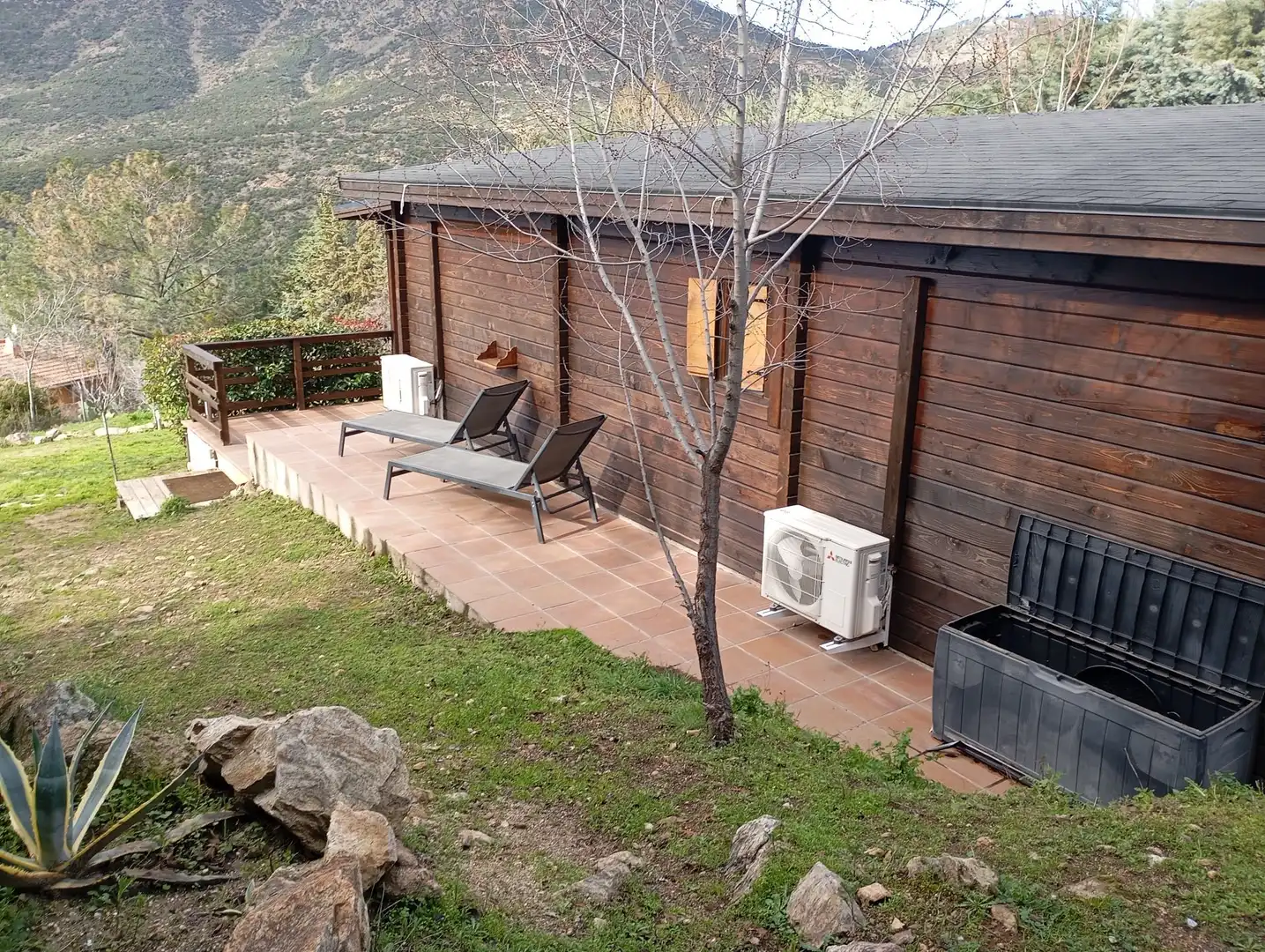 Terrassa de Casa o xalet en venda en Robledo de Chavela amb Aire condicionat, Calefacció i Jardí privat