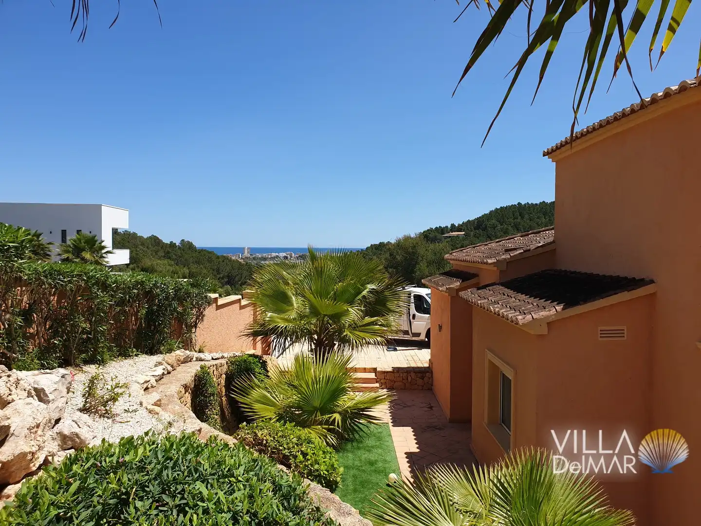 Vista exterior de Casa o xalet en venda en Jávea / Xàbia amb Calefacció, Jardí privat i Terrassa