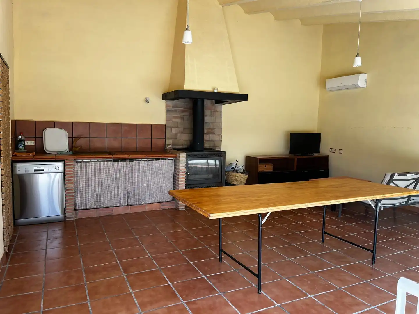 Cuina de Casa o xalet en venda en Ontinyent amb Aire condicionat, Calefacció i Jardí privat