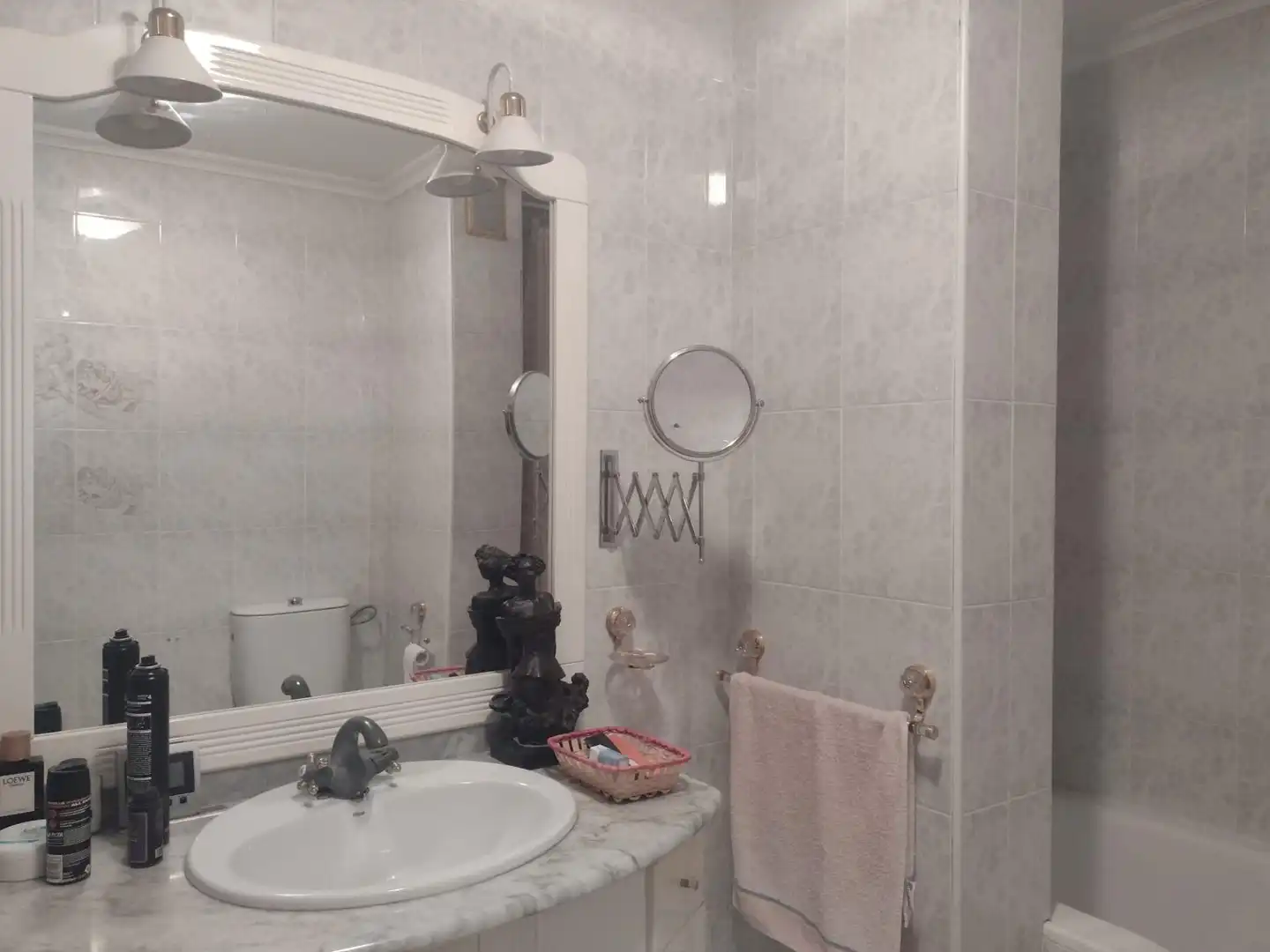 Bathroom of Attic for sale in Murcia  with Air Conditioner, Parquet flooring and Storage room