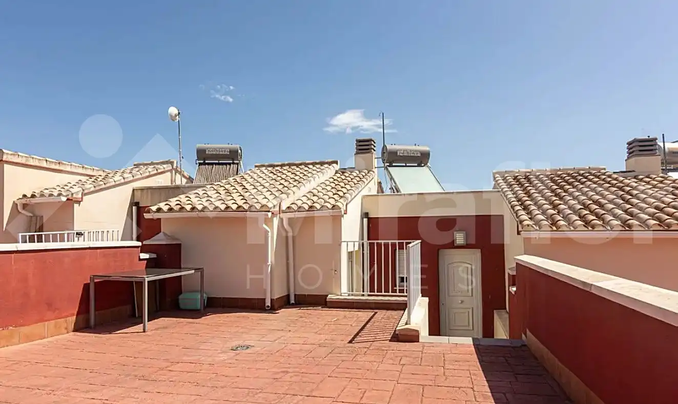 Terrassa de Casa adosada en venda en Pedreguer amb Aire condicionat, Terrassa i Moblat