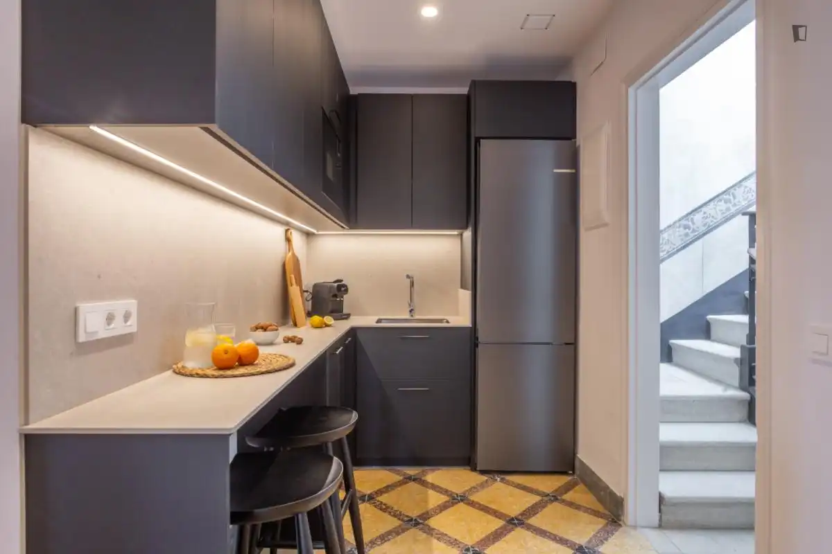 Cuina de Casa o xalet per a compartir en Gràcia
