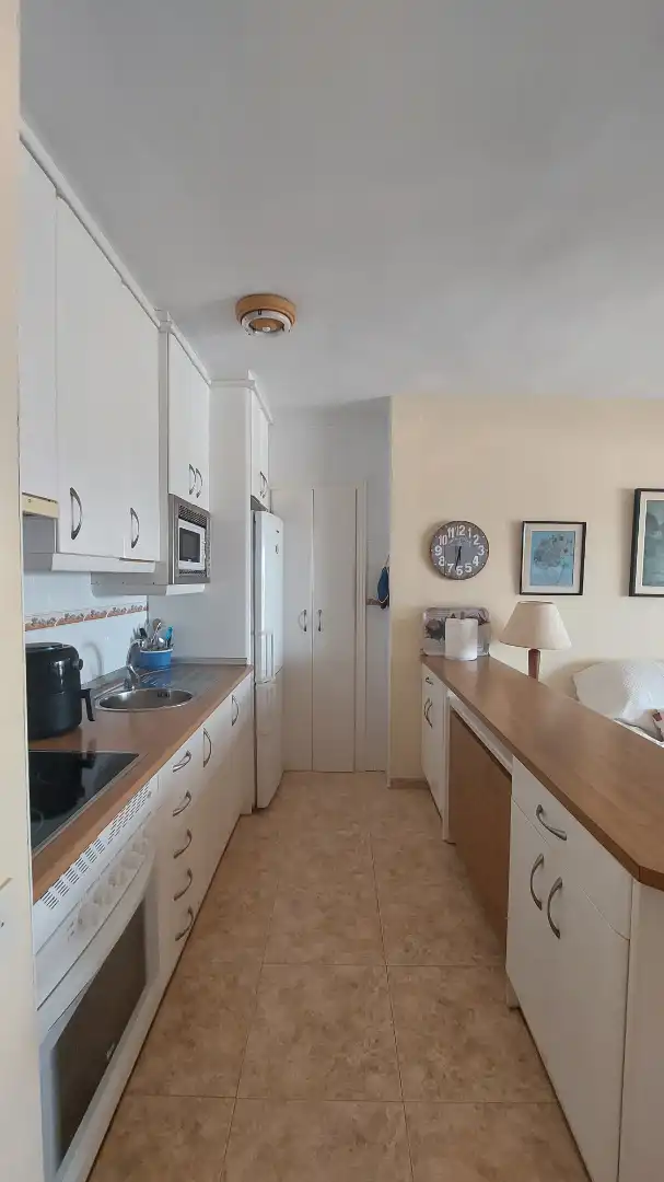 Cocina de Apartamento en venta en La Manga del Mar Menor con Aire acondicionado, Calefacción y Terraza