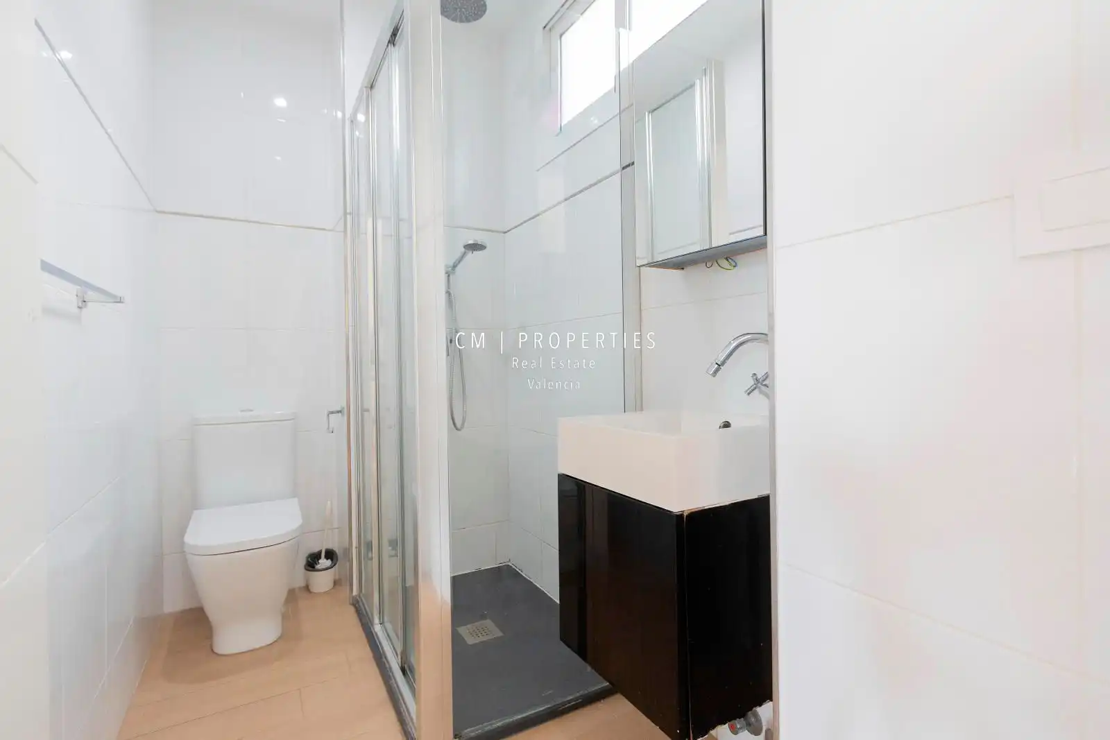 Badezimmer von Haus oder Chalet zur Miete in Valencia mit Klimaanlage, Heizung und Terrasse
