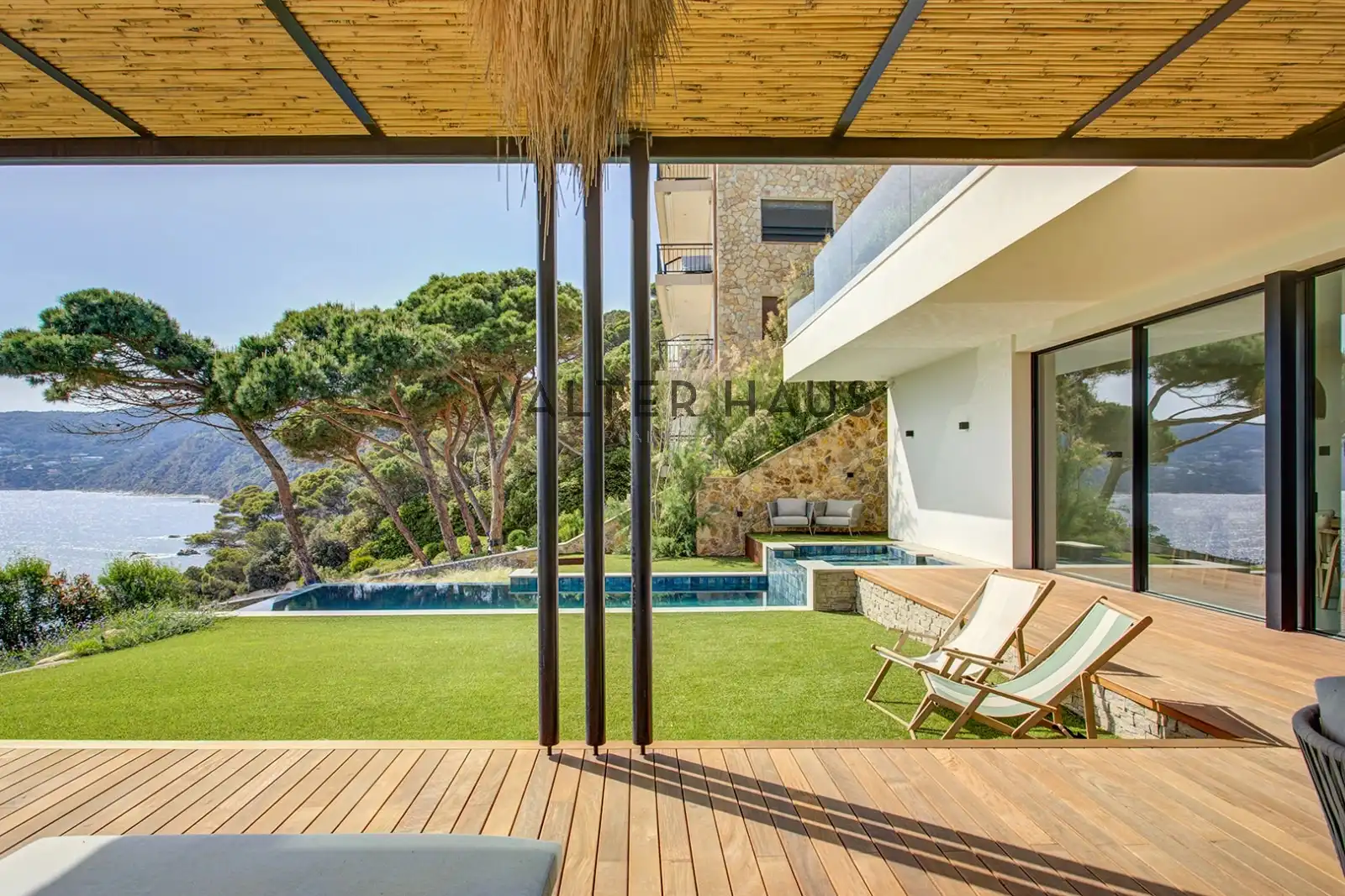 Terraza de Casa o chalet en venta en Sant Feliu de Guíxols con Aire acondicionado, Jardín privado y Terraza