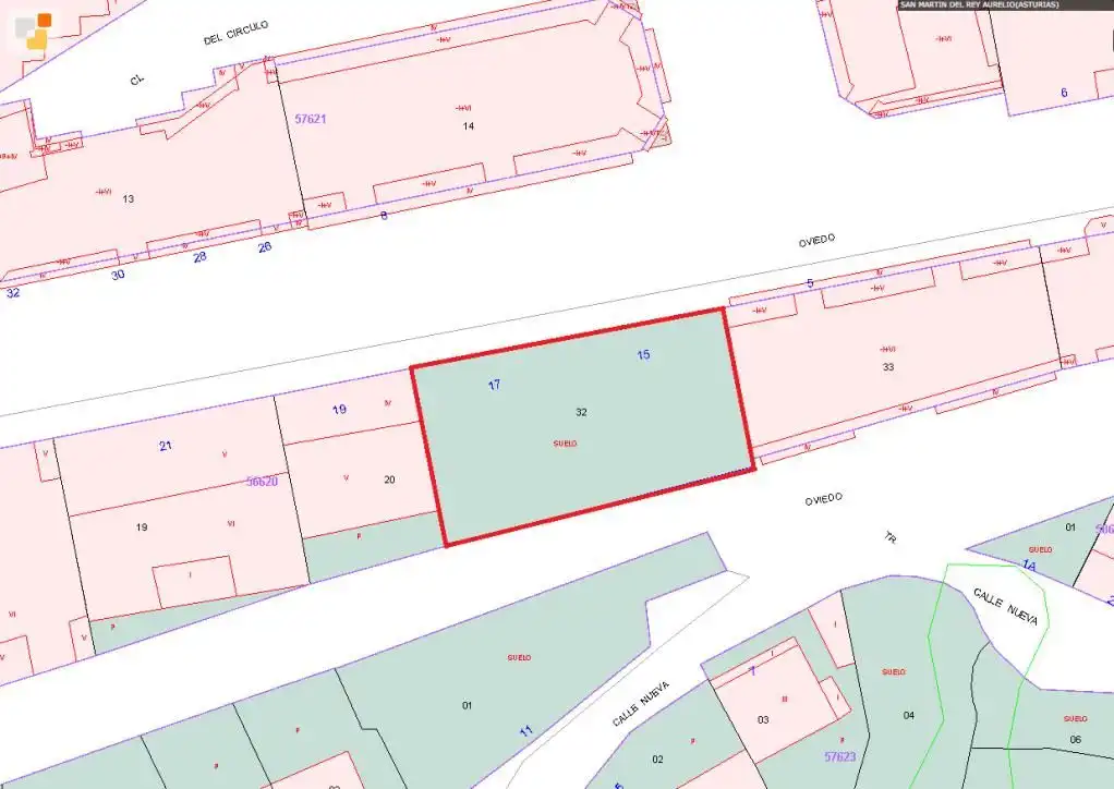 Terreny residencial en venda a Oviedo