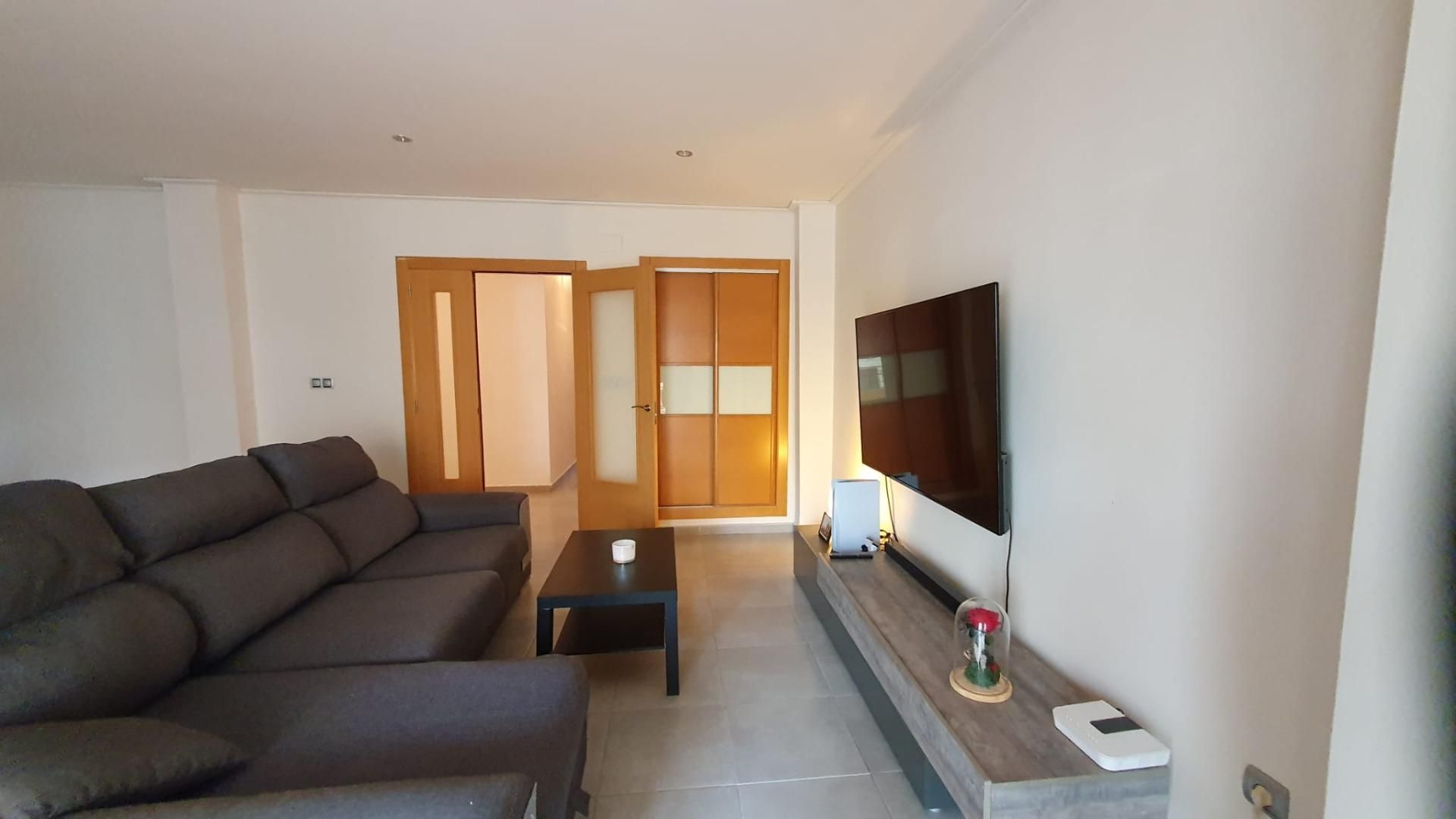 Sala de estar de Piso en venta en Carlet con Aire acondicionado, Terraza y Trastero