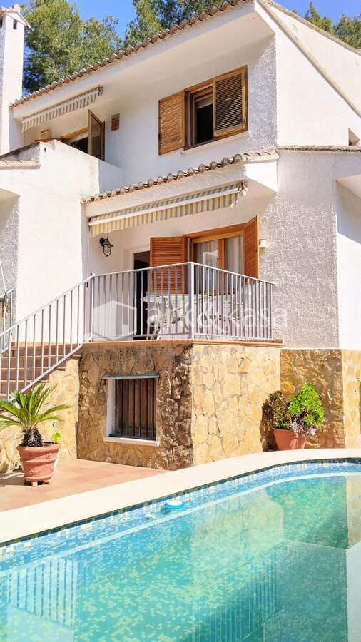 Terraza de Casa adosada de alquiler en Riba-roja de Túria con Aire acondicionado, Jardín privado y Terraza