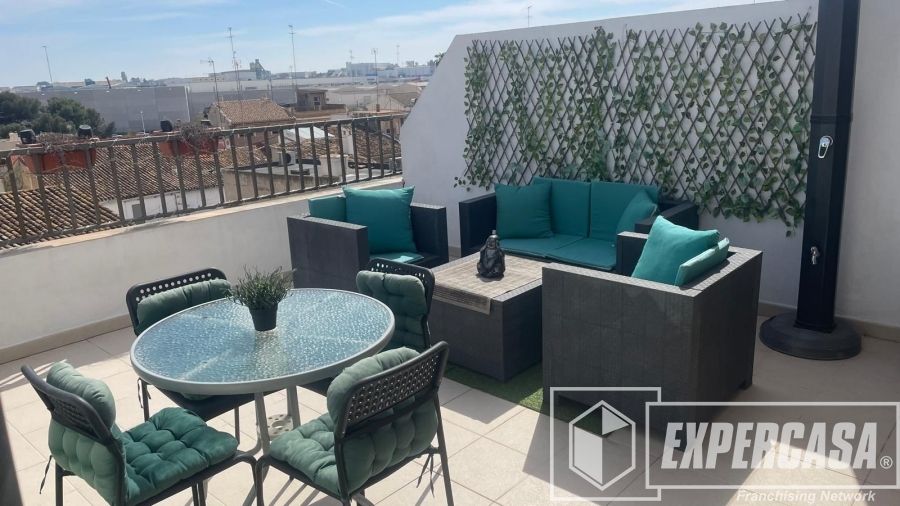 Terraza de Ático en venta en Picassent con Aire acondicionado, Calefacción y Terraza
