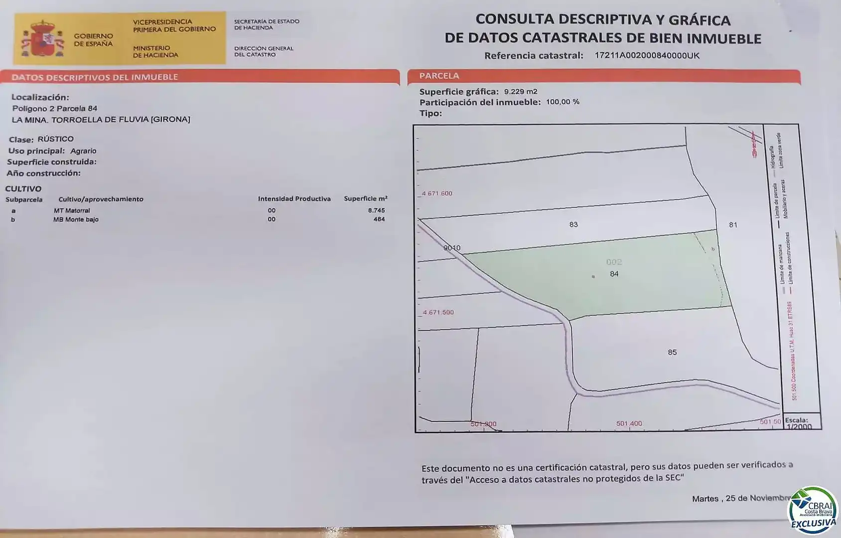 Residential land for sale in Carretera Vilamacolum 0, imagen 14
