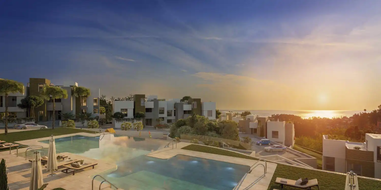 Piscina de Casa o xalet en venda en Marbella amb Aire condicionat, Calefacció i Jardí privat