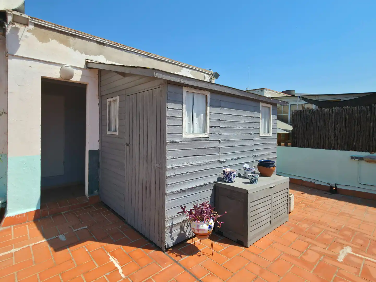 Garden of Attic for sale in Sant Andreu de la Barca  with Air Conditioner, Heating and Terrace