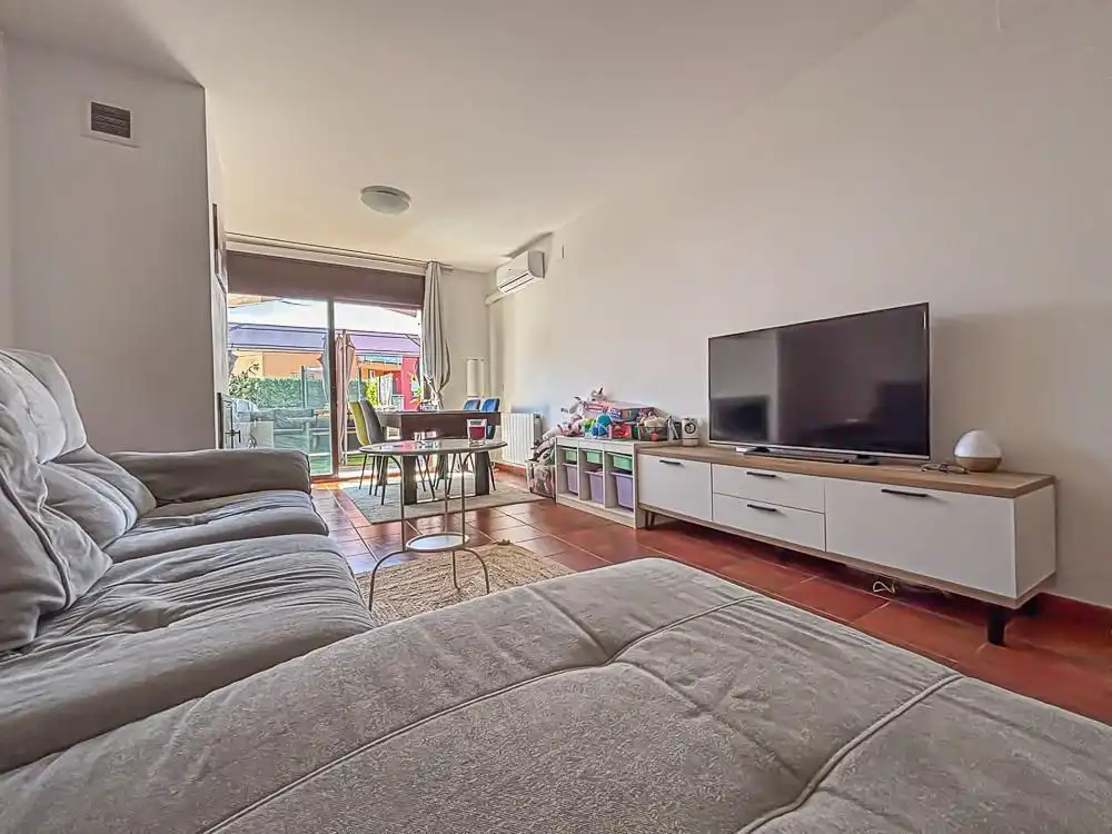 Living room of Houses for sale in Olivella  with Air Conditioner, Terrace and Balcony