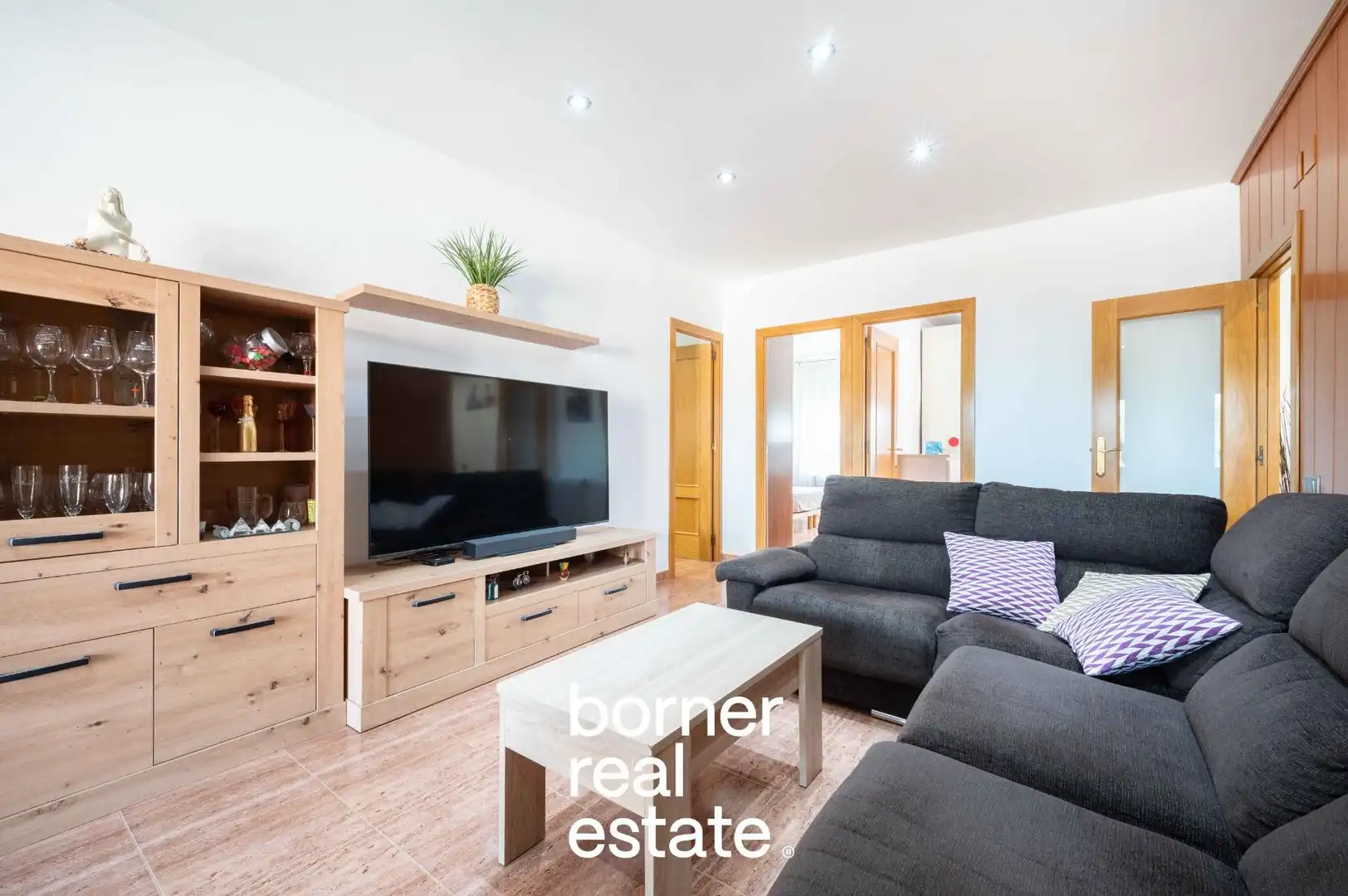 Sala de estar de Piso en venta en Sabadell con Aire acondicionado, Calefacción y Terraza