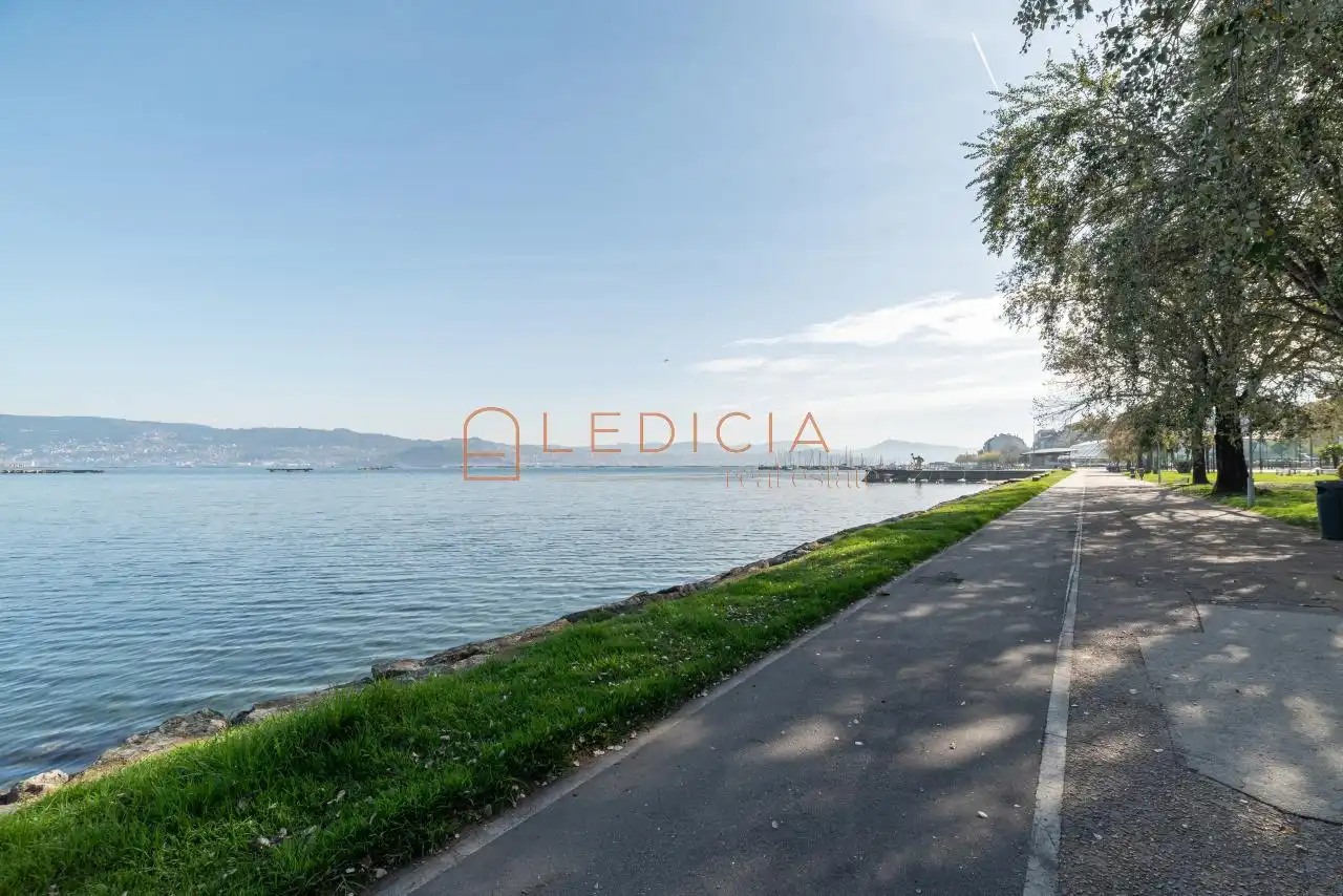Vista exterior de Piso en venta en Moaña con Aire acondicionado, Calefacción y Terraza