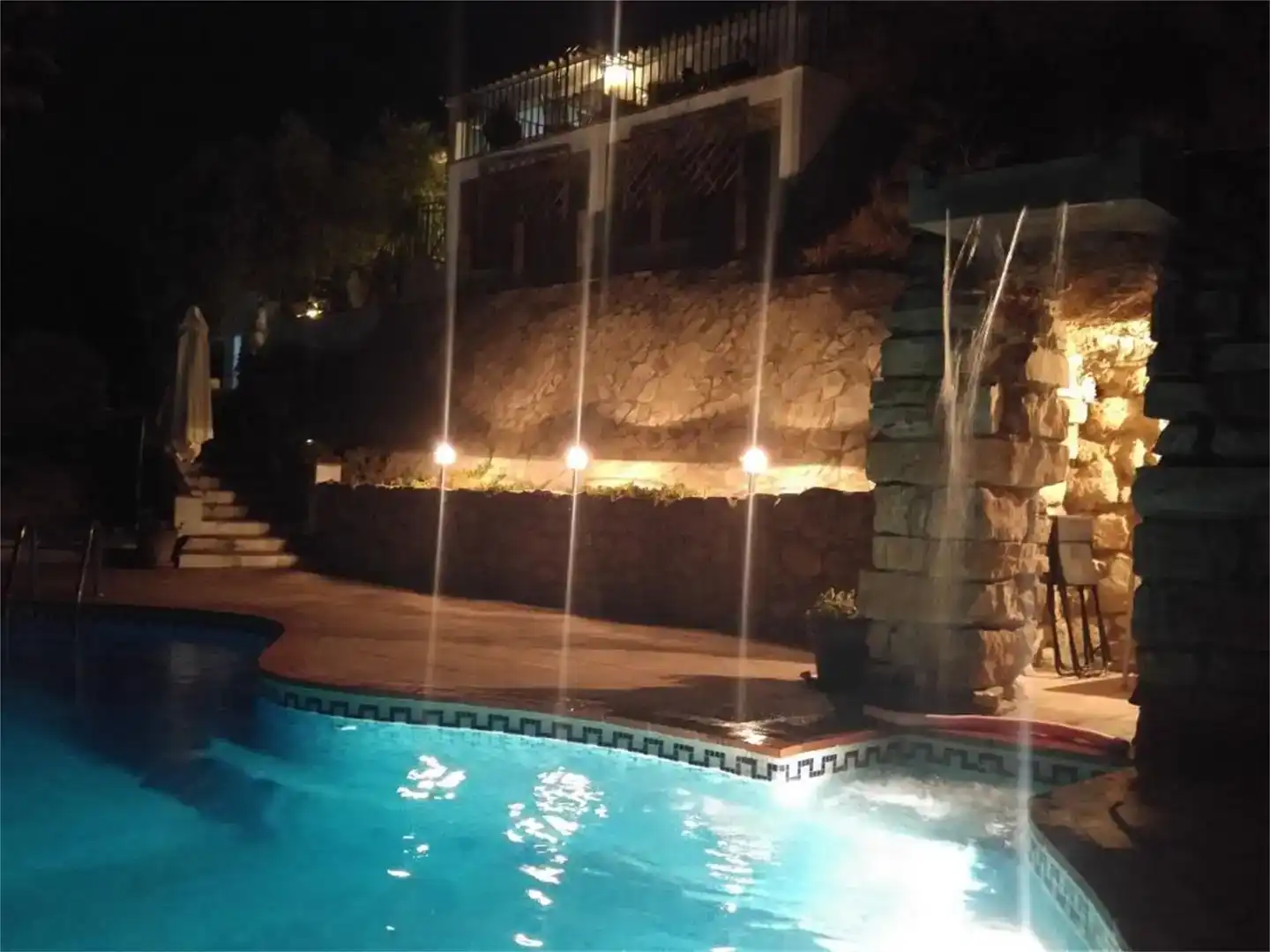 Piscina de Finca rústica en venta en Algámitas con Aire acondicionado, Jardín privado y Piscina