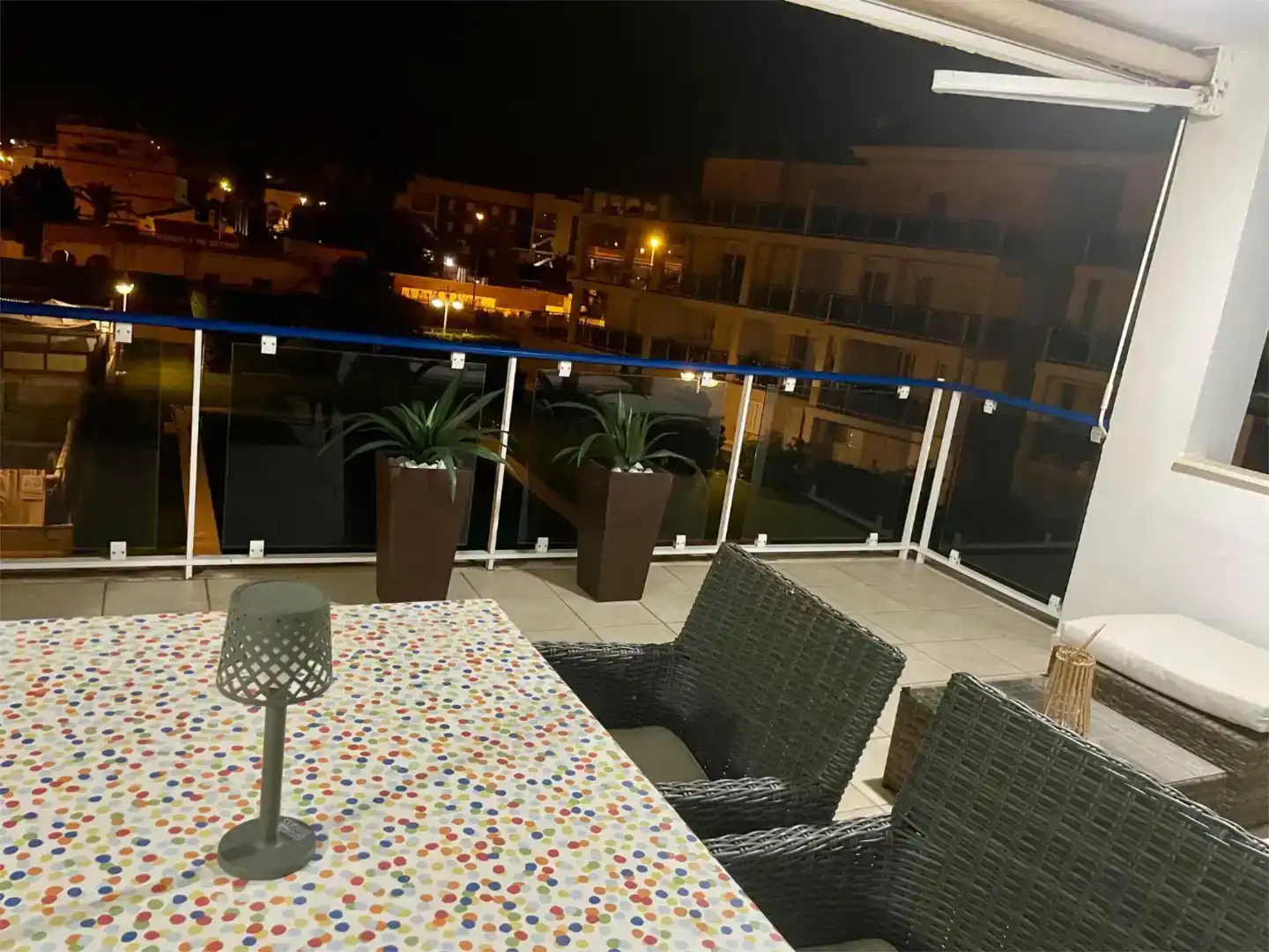 Terrace of Flat for rent in Oliva  with Air Conditioner, Swimming Pool and Furnished