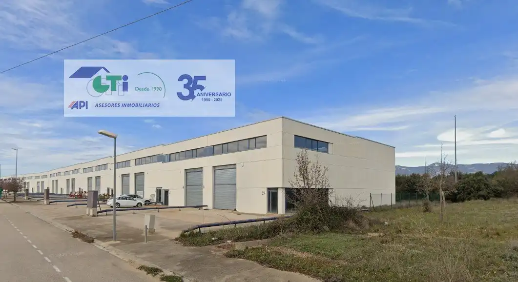 Exterior view of Industrial buildings for sale in Ayerbe