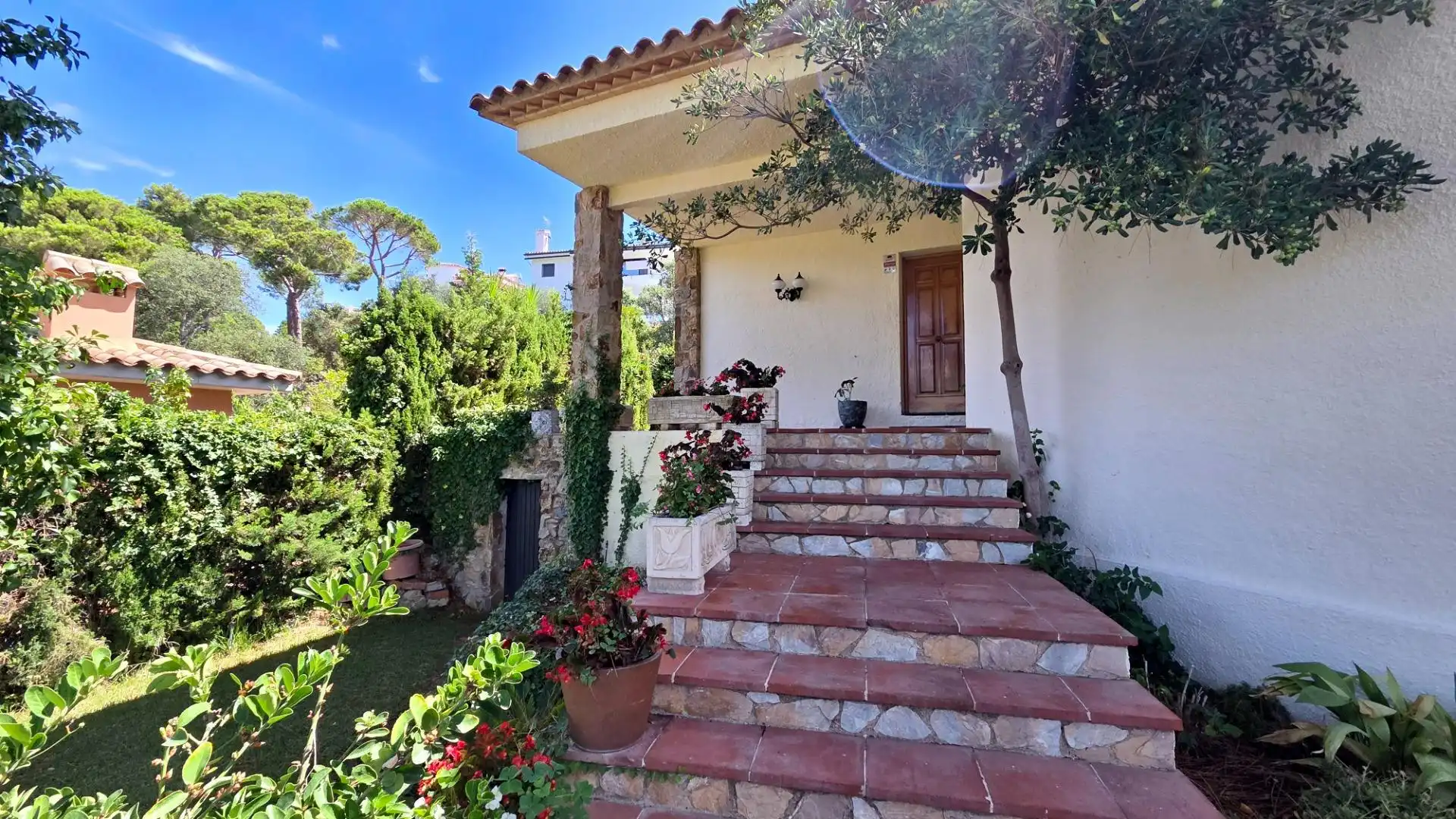Jardí de Casa o xalet en venda en Lloret de Mar amb Aire condicionat, Calefacció i Jardí privat