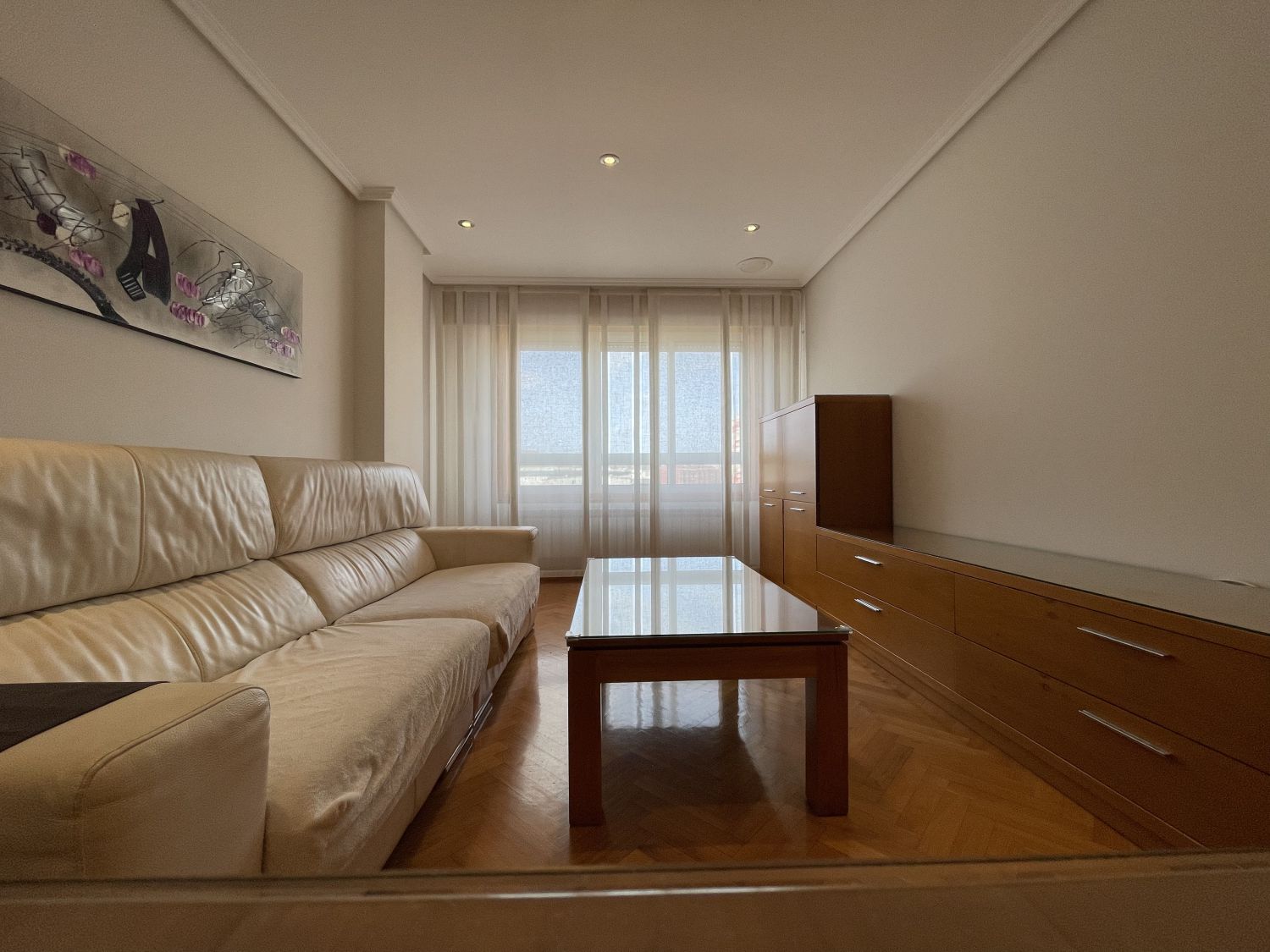 Sala de estar de Piso de alquiler en A Coruña Capital 