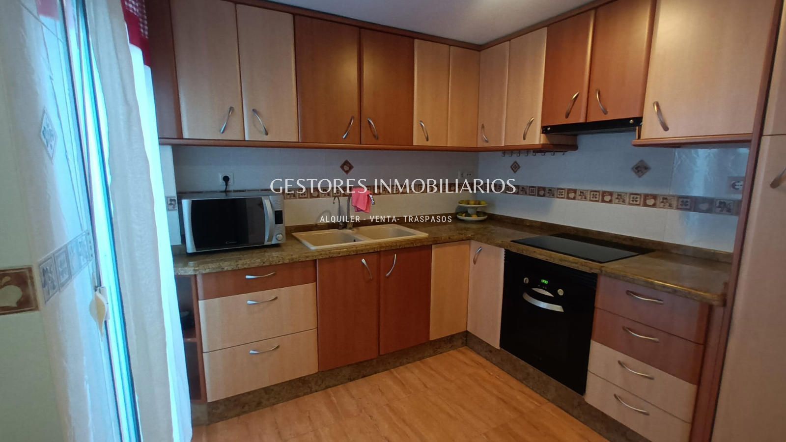 Kitchen of Flat for sale in Alcoy / Alcoi  with Air Conditioner and Terrace