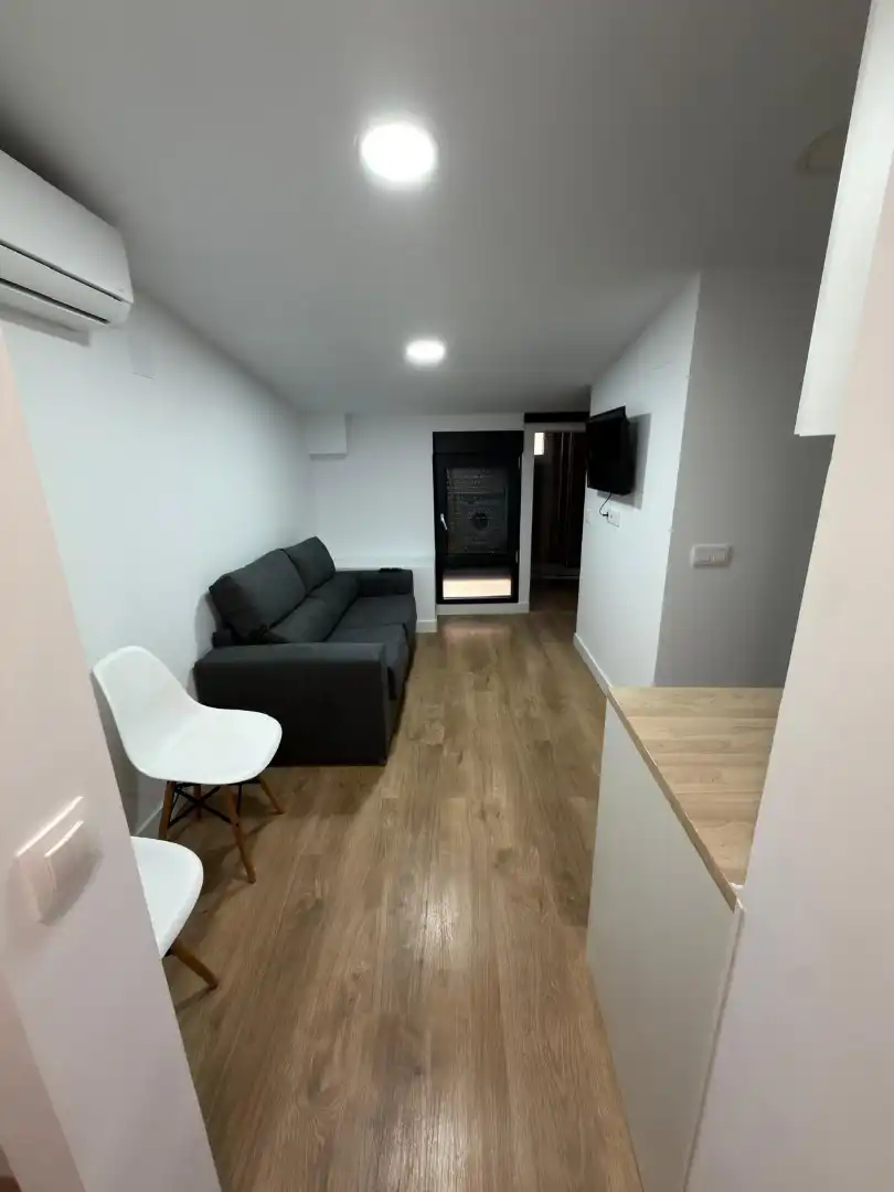 Living room of Flat for rent in Centre - Zona Alta  