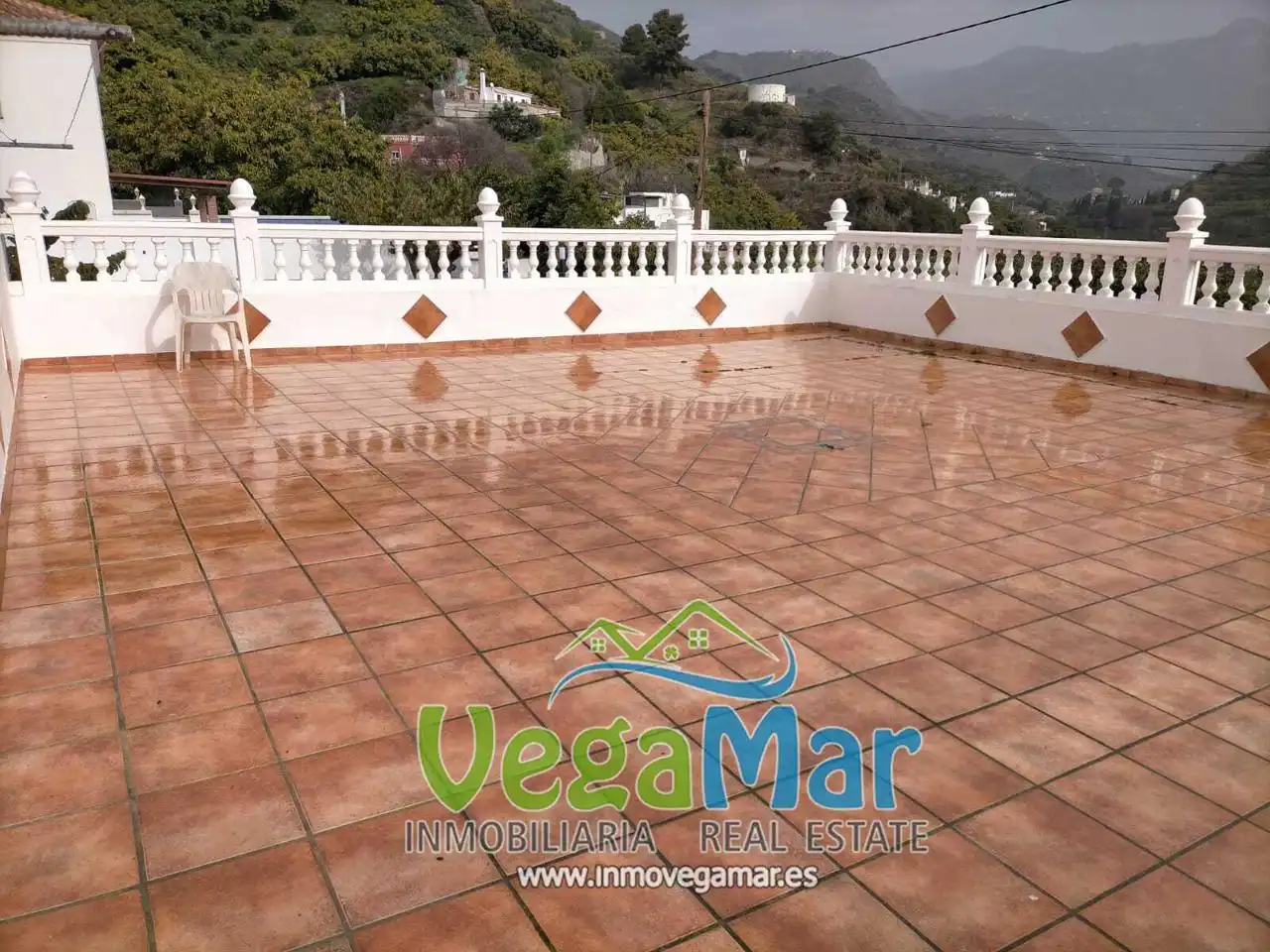 Terrace of Country homes for rent in Almuñécar