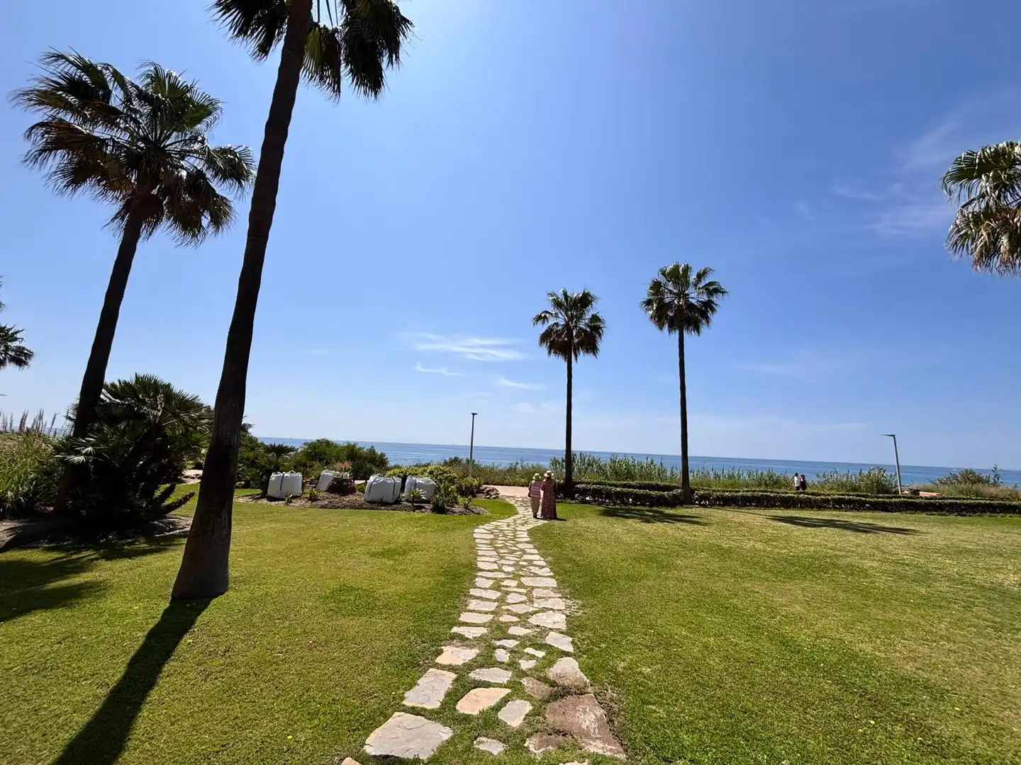 Garden of Apartments for sale in Estepona  with Air Conditioner, Private garden and Terrace