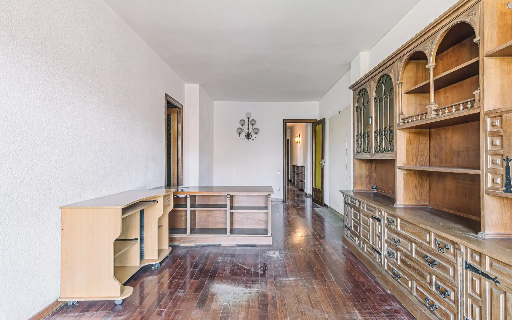 Sala de estar de Piso en venta en Barcelona con Aire acondicionado, Amueblado y Balcón